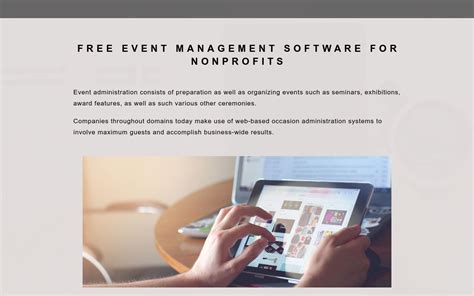 free event management software for nonprofits|A Buyer’s Guide to Event Management Software for Nonprofits (+21.